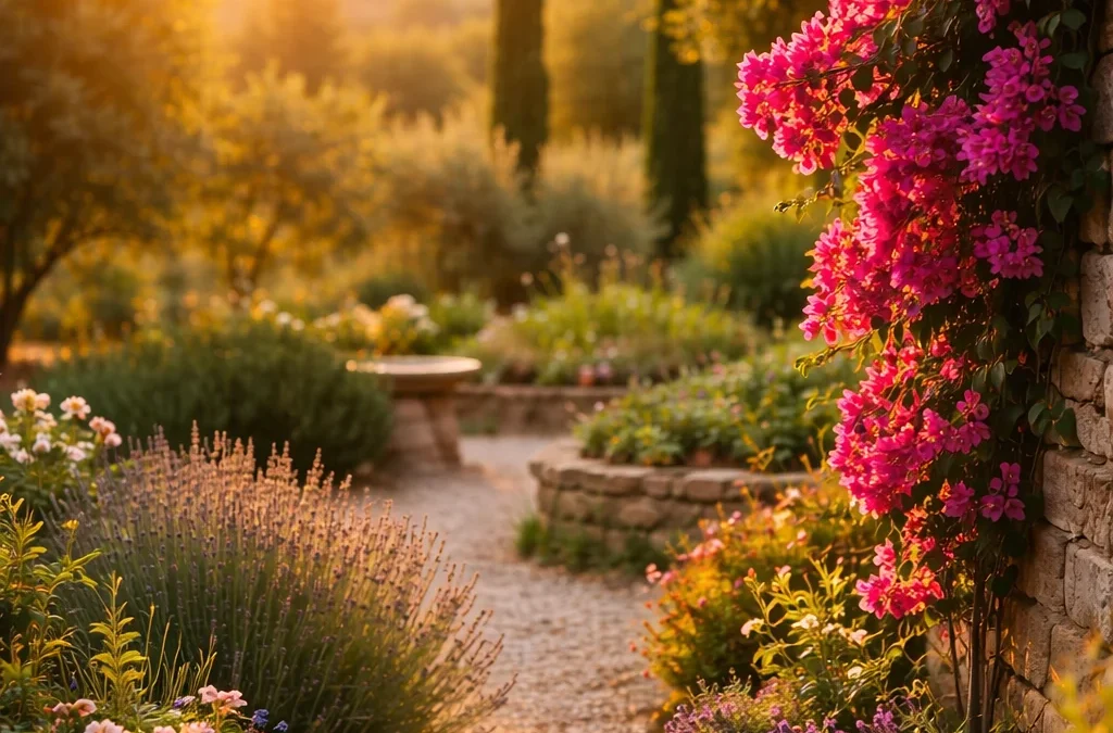 Jardin provencale la crau