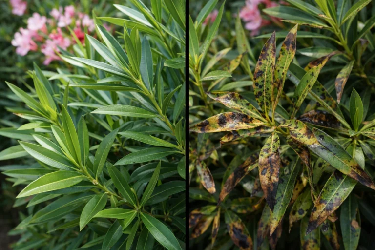 Effets du désherbant vinaigre blanc sur un laurier rose