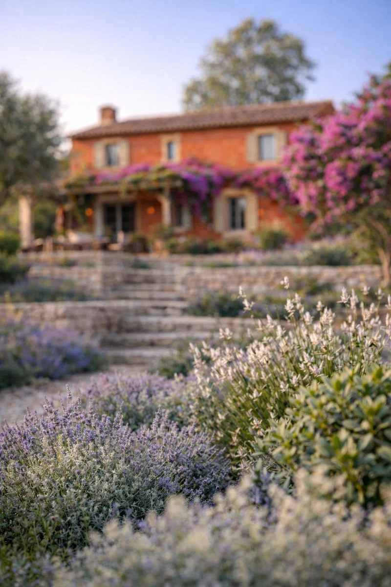 paysagiste toulon création de gaura jardin mediterraneen