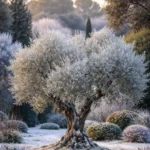 Olivier gel jardin méditerranéen